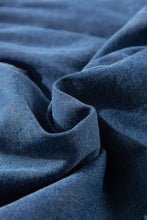 Raw Hem Drawstring High Waist Denim Shorts with Pockets Denim Shorts