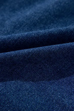 Raw Hem Long Sleeve Denim Jacket Woman Outerwear