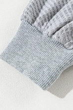 Raw Hem Round Neck Long Sleeve Sweatshirt Woman Sweatshirts