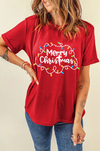 Red Christmas Theme Women's T-Shirt