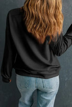Rhinestone Smile Long Sleeve Sweatshirt Woman Sweatshirts
