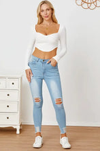 Ribbed Long Sleeve T-Shirt Woman T Shirts