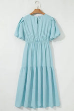 Round Neck Half Sleeve Dress Casual Dresses