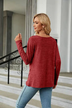 Round Neck Long Sleeve T-Shirt Woman T Shirts