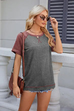 Round Neck Short Sleeve T-Shirt Woman T Shirts