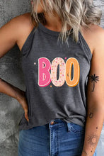 Round Neck Sleeveless BOO Graphic Tank Top Tanks & Camis