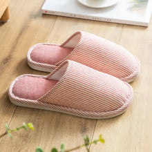 Round Toe Flats Slippers Pink Woman Slippers