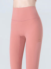 Salmon Athletic Leggings for Women Cropped High Stretch Pink Activewear
