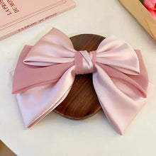 Bow Cloth Hair Clip Blush Pink One Size Hair Jewelry