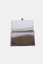Silver Business Card Case with New York City Scene