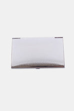 Silver Business Card Case with New York City Scene