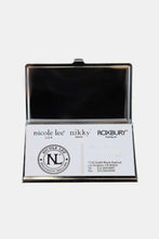 Silver Business Card Case with New York City Scene