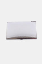 Silver Business Card Case with New York City Scene Wallets
