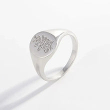 925 Sterling Silver Signet Ring Silver Rings