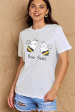 Simply Love Full Size BOO BEES Graphic Cotton T-Shirt Woman T Shirts