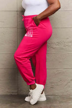 Simply Love Simply Love Full Size CA 1850 Graphic Joggers Woman Sweatpants