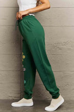 Simply Love Simply Love Full Size Drawstring Flower Graphic Long Sweatpants Woman Sweatpants