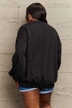 Simply Love Full Size Graphic Dropped Shoulder Sweatshirt Woman Sweatshirts