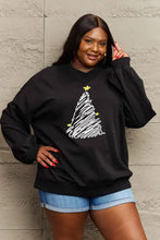 Simply Love Full Size Graphic Sweatshirt Black Woman Sweatshirts