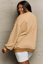 Simply Love Full Size Halloween Element Graphic Sweatshirt Woman Sweatshirts