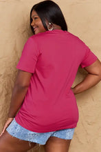 Simply Love Full Size MAY YOU STAY IN GOOD SPIRITS Graphic Cotton T-Shirt Woman T Shirts