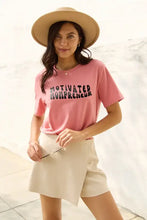 Simply Love Full Size MOTIVATED MOMPRENEUR Short Sleeve T-Shirt Woman T Shirts