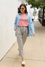 Simply Love Full Size WONDERFULLY Short Sleeve T-Shirt Woman T Shirts