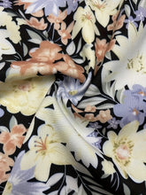Sleeveless Floral Print V-Neck Maxi Dress