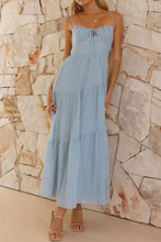 Smocked Back Midi Cami Dress Woman Dress