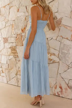 Smocked Back Midi Cami Dress Woman Dress