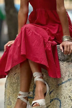 Smocked Tiered Cap Sleeve Maxi Dress Woman Maxi Dress