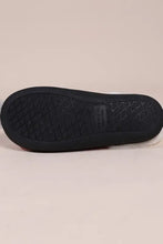 Snowman Round Toe Faux Fur Slippers Woman Slippers