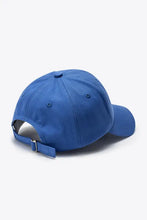 Blue Sports Lovers baseball cap with adjustable strap
