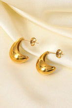 Stainless Steel C-Hoop Earrings Earrings