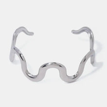 Stainless Steel Wave Shape Bracelet Bracelets