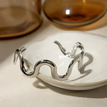 Stainless Steel Wave Shape Bracelet Bracelets