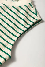 Stripe Woven Sleeveless Mini Dress Casual Dresses