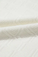 Striped Collared Zip Up Textured Dress Casual Dresses