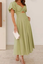 Sweetheart Neck Puff Sleeve Dress Casual Dresses