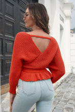 Tan Wrap Sweater with Tie Waist and Long Sleeve Length