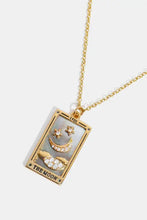 Tarot Card Pendant Stainless Steel Necklace Necklaces