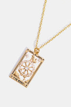 Tarot Card Pendant Stainless Steel Necklace Necklaces
