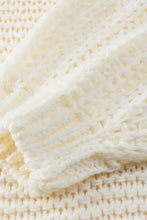 Cream lace baby blanket with floral pattern and bell sleeve length