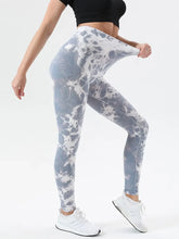 Tie Dye Leggings for Women Basic Style Highly Stretchy Multicolor