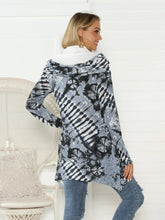 Tie Dye Long Sleeve Tunic Top with Pockets for Women