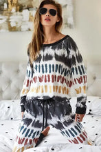 Tie Dye Soft Knit Jersey Pajama Set for Women Woman T Shirts