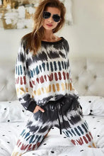 Tie Dye Soft Knit Jersey Pajama Set for Women Woman T Shirts