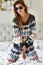 Tie Dye Soft Knit Jersey Pajama Set for Women Woman T Shirts