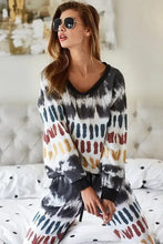 Tie Dye Soft Knit Jersey Pajama Set for Women Woman T Shirts