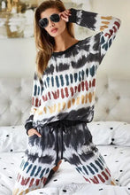 Tie Dye Soft Knit Jersey Pajama Set for Women Woman T Shirts